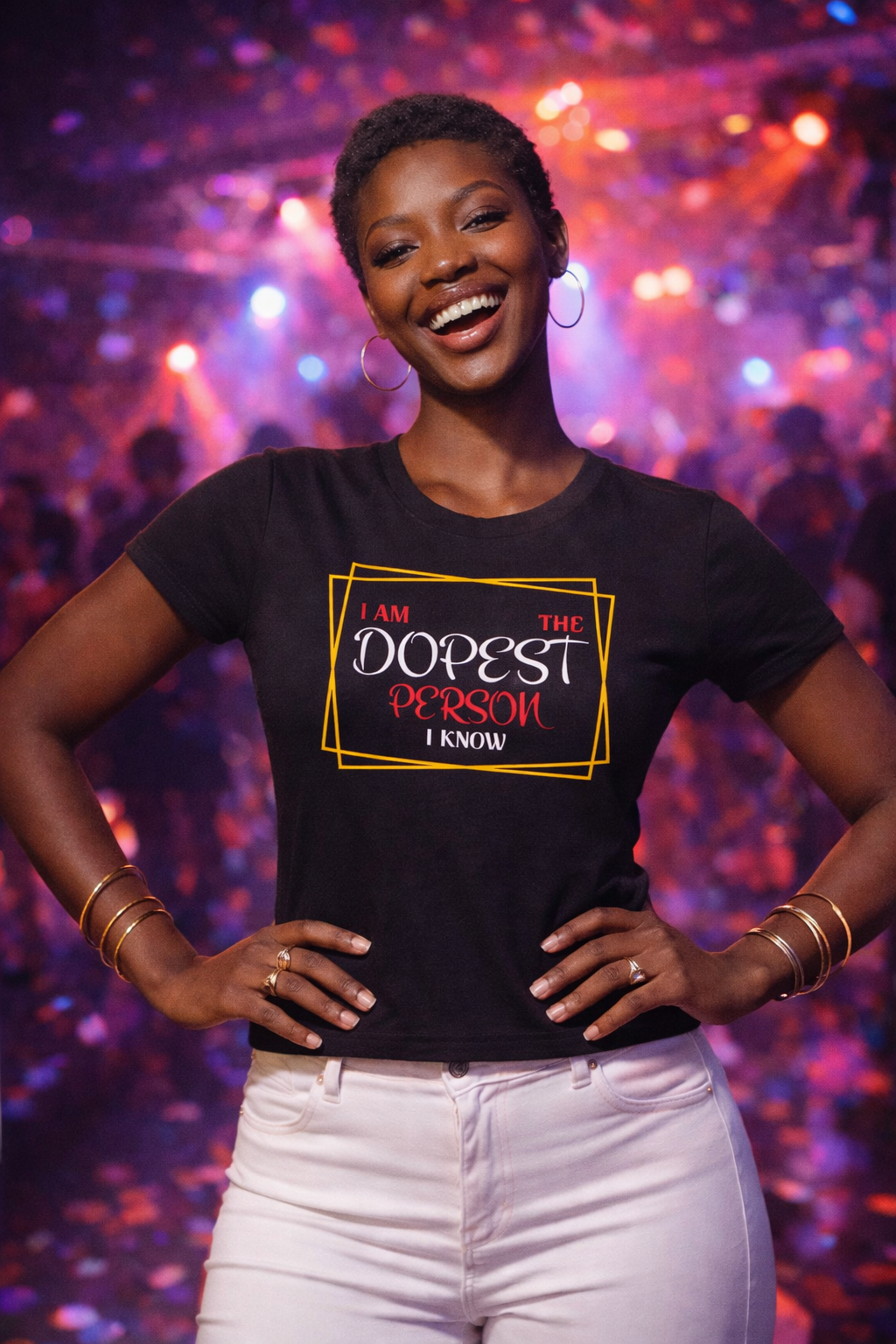 I Am The Dopest Person I Know™ – Ladies Graphic Tee