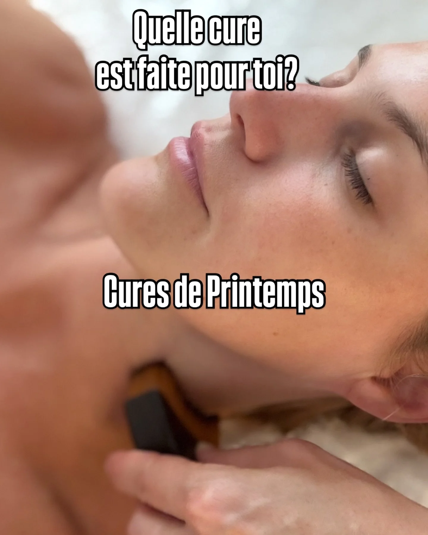 Quelle cure est faite pour toi ?

Apr&egrave;s l&rsquo;hiver, beaucoup de femmes ressentent :
- ventre gonfl&eacute;
- jambes lourdes
- tatigue
- visage plus marqu&eacute;

Le printemps est le moment id&eacute;al pour relancer le corps.
J&rsquo;ai cr