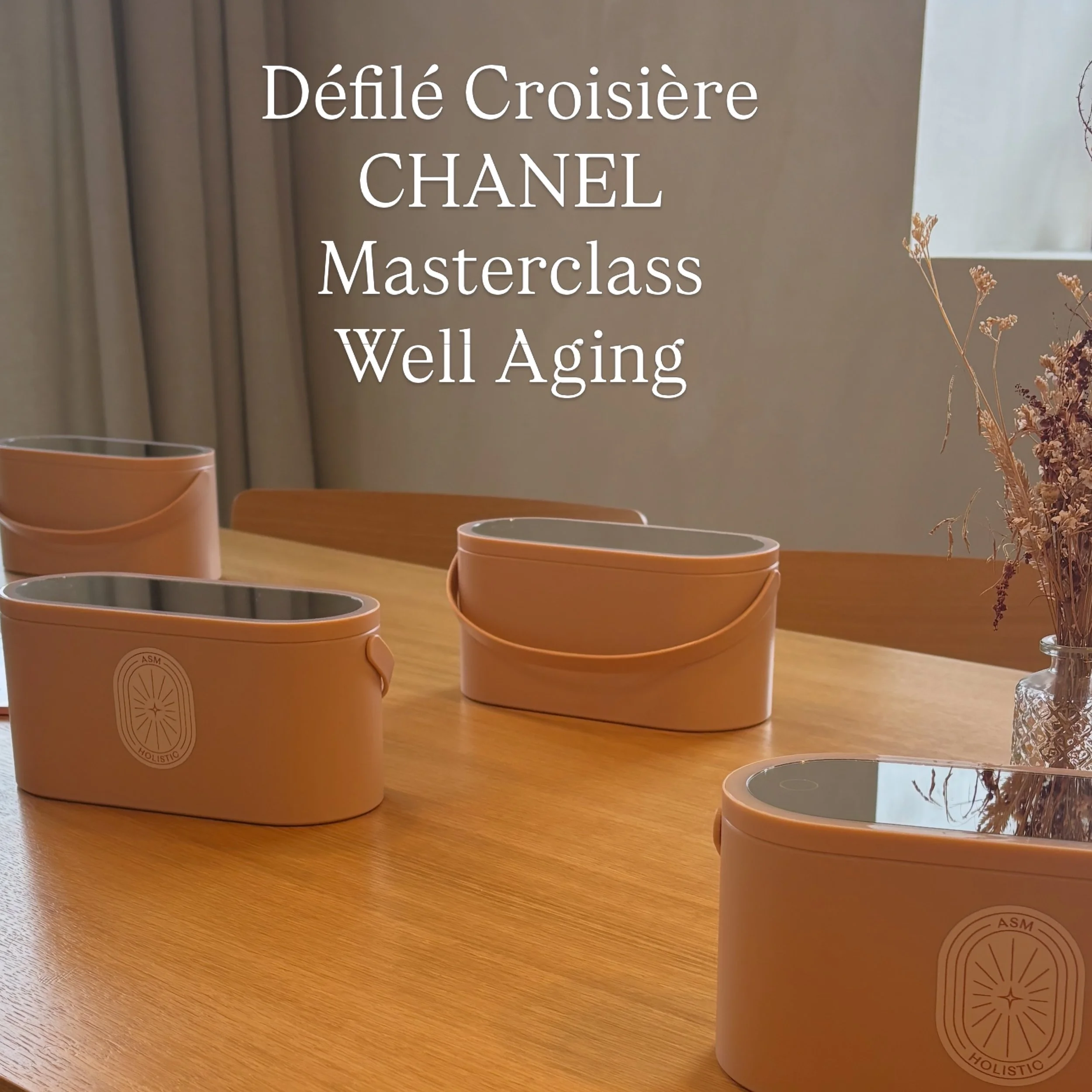 D&eacute;fil&eacute; Croisi&egrave;re Chanel &bull; Biarritz &bull; Avril 2026
20 ans dans les plus grandes maisons de mode. Et aujourd&rsquo;hui, animer des ateliers Well Aging pour les clientes du D&eacute;fil&eacute; Croisi&egrave;re @chaneloffici