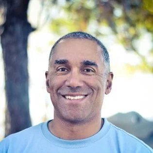 Headshot of Gareth Martins, Marketing Director at Royal Robbins, featured in a testimonial for Fieldborn Creative.