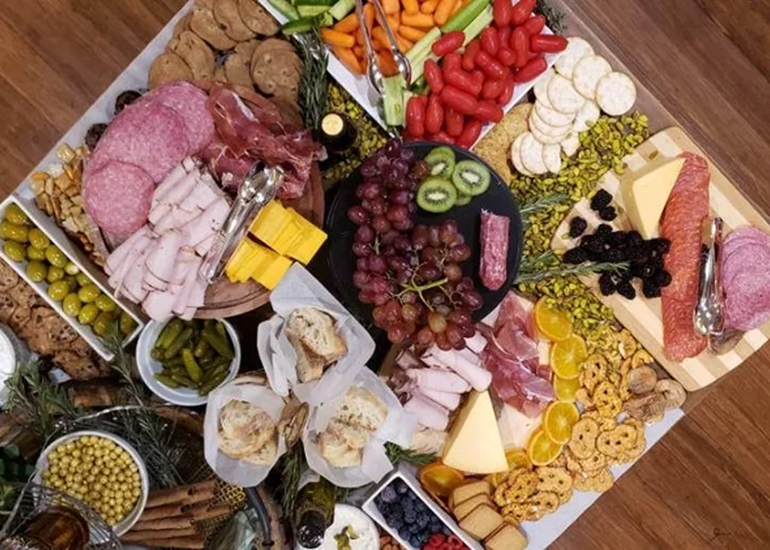 It's all about a Charcuterie Table, forget the boards!