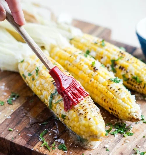 Parmesan Garlic Grilled Corn