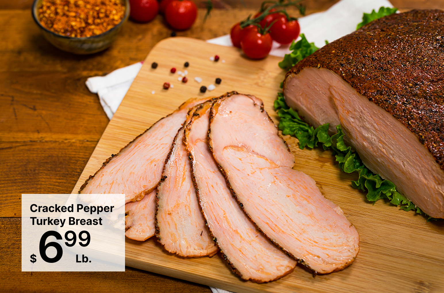 Cracked Pepper  Turkey Breast