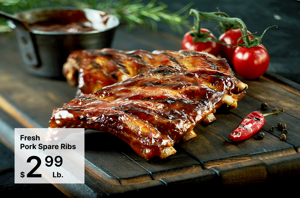 Fresh  Pork Spare Ribs