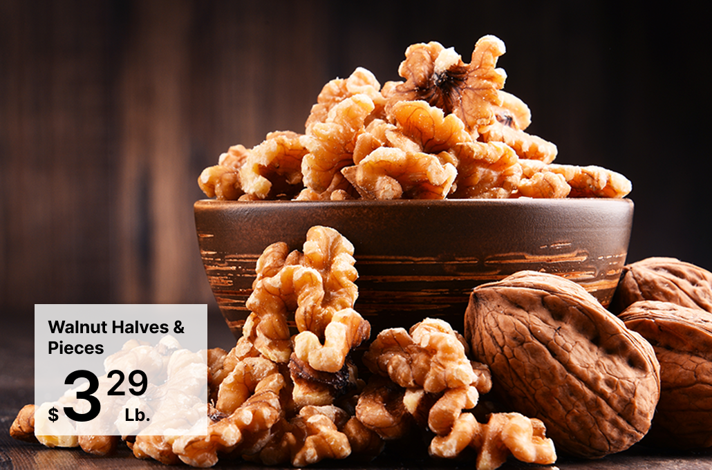 Walnut Halves &amp; Pieces Blulk