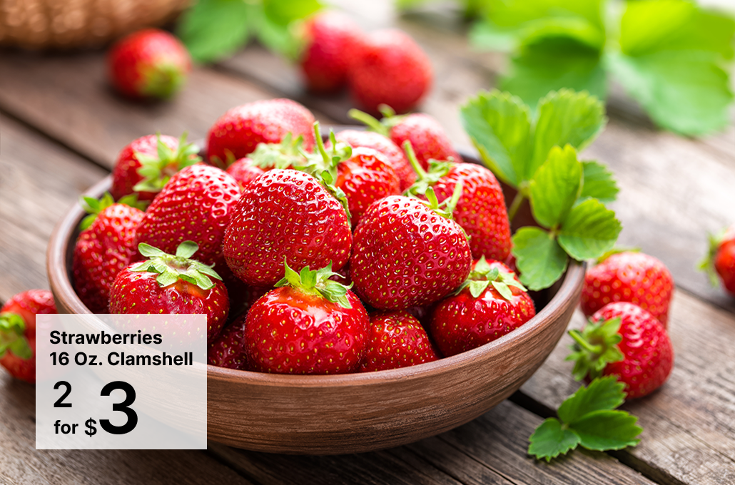 Strawberries  16 Oz. Clamshell