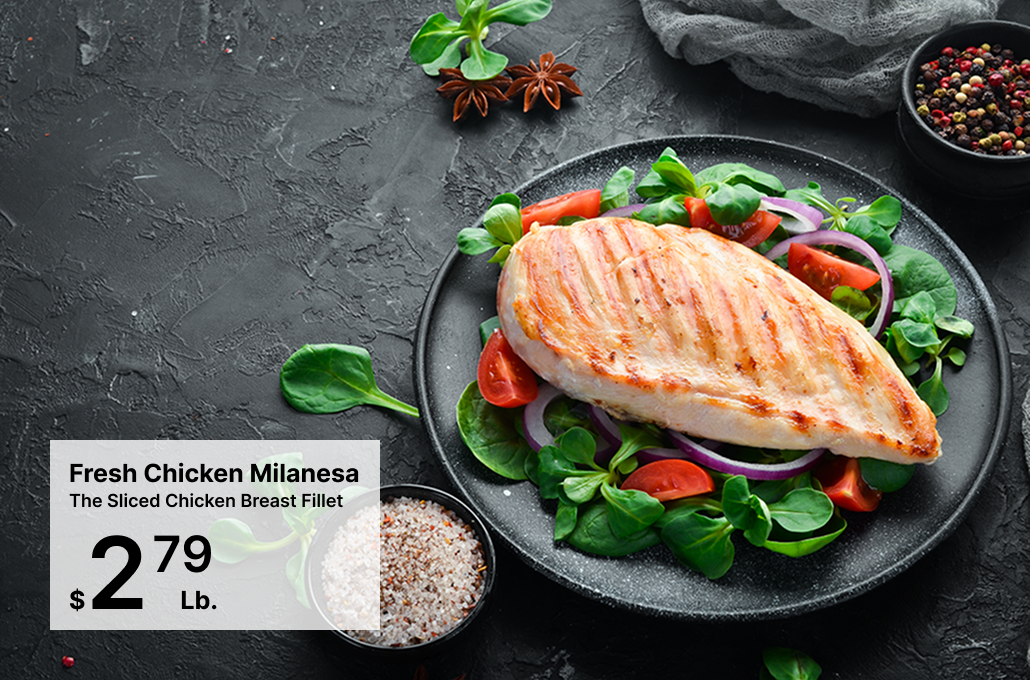 Fresh Chicken Milanesa