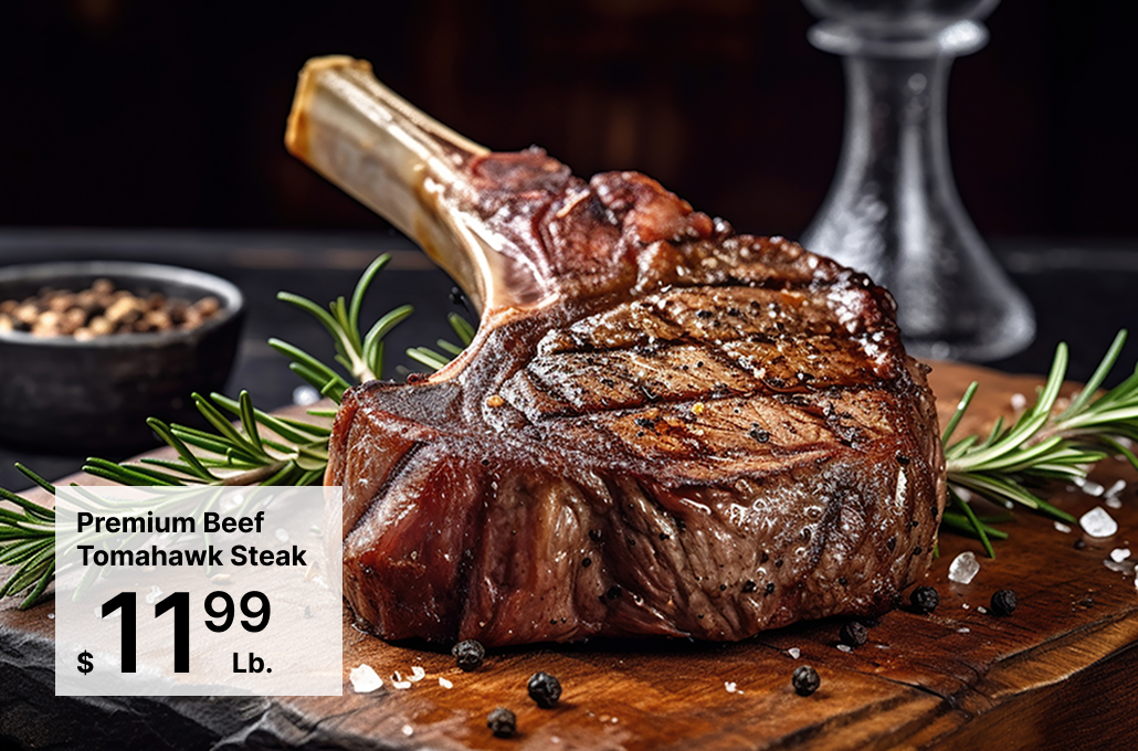 Premium Beef Tomahawk Steak