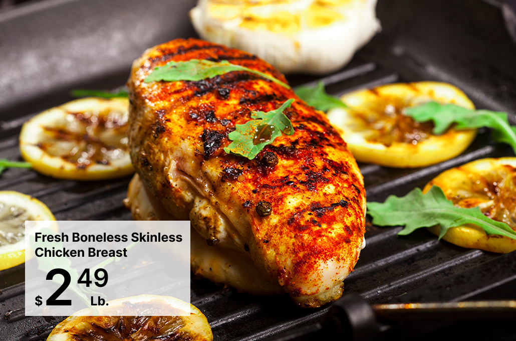 Fresh Boneless Skinless Chicken Breast