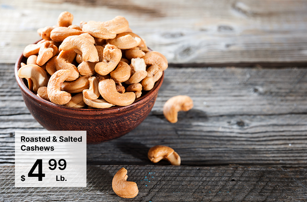 Roasted &amp; Salted Cashews