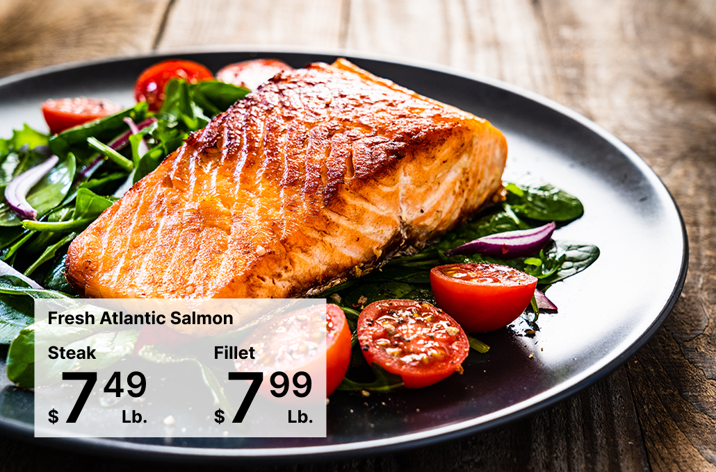 Fresh Atlantic Salmon