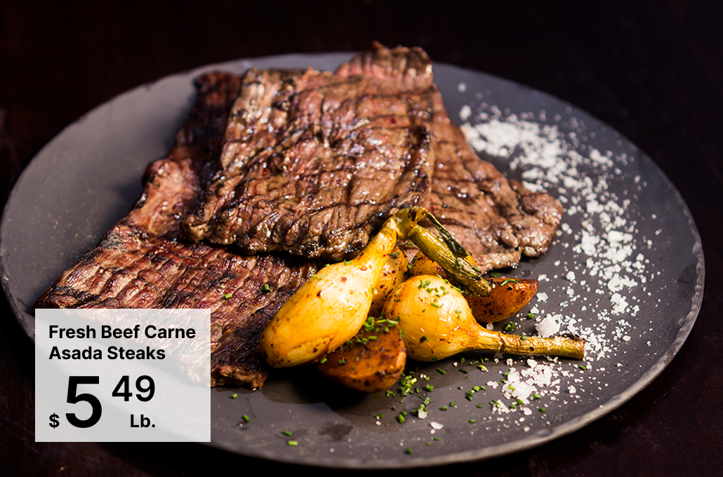 Fresh Beef Carne Asada Steaks