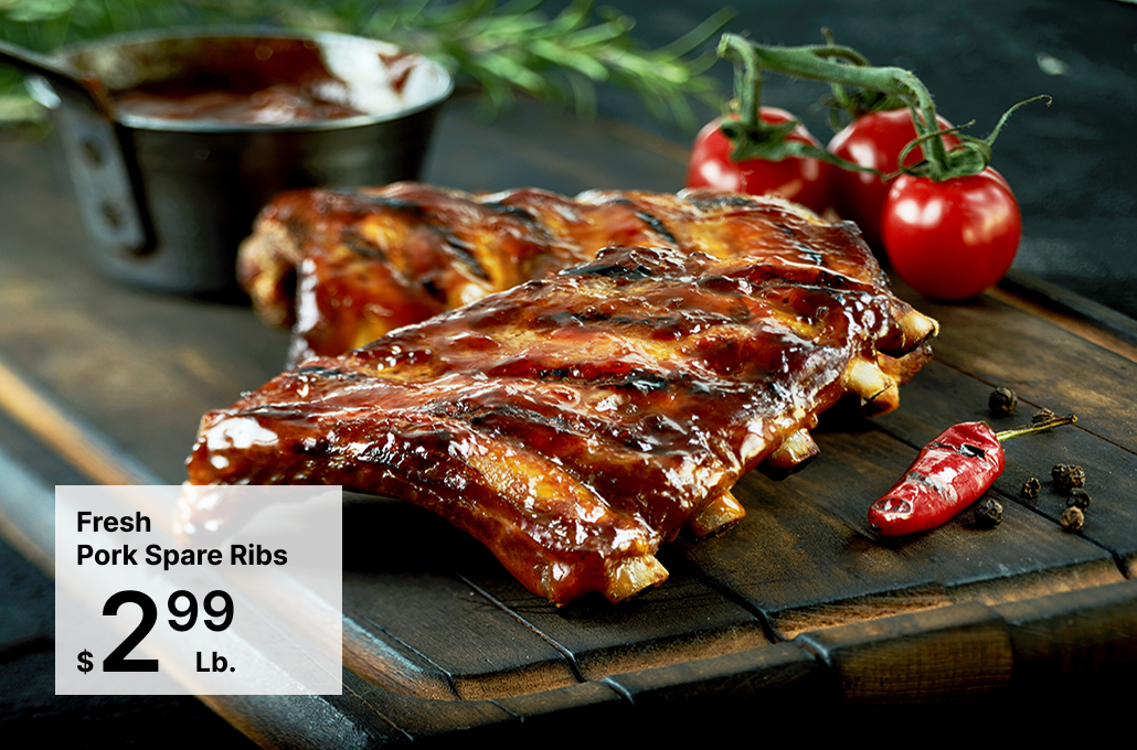 Fresh Pork Spare Ribs