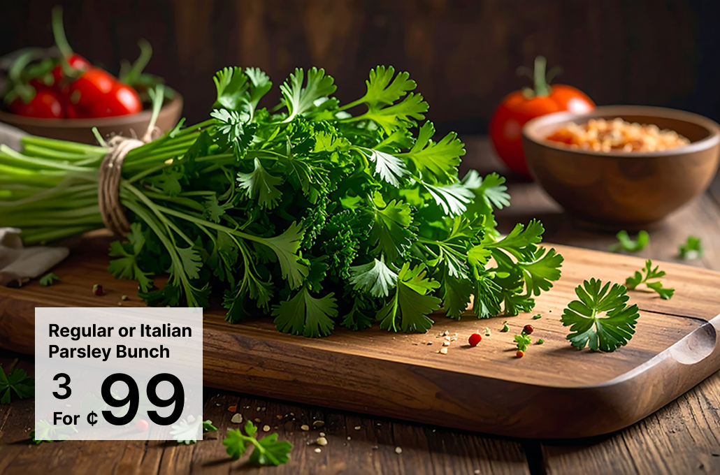 Regular or Italian Parsley Bunch