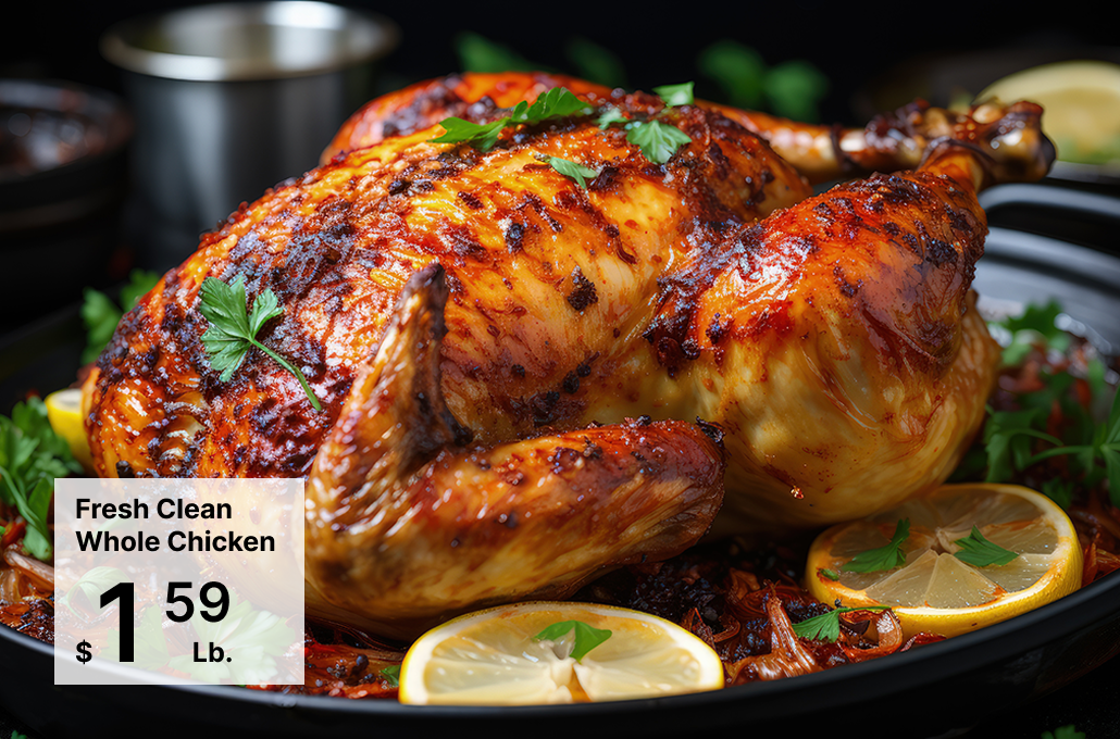 Fresh Clean Whole Chicken