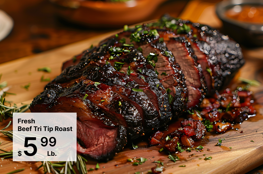 Fresh Beef Tri Tip Roast