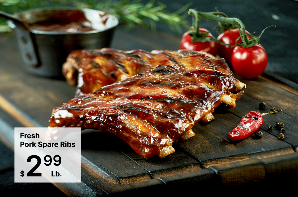 Fresh Pork Spare Ribs