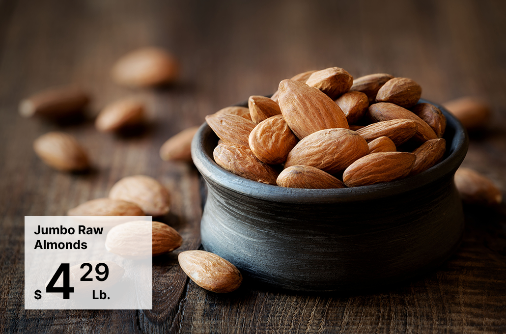 Jumbo Raw Almonds