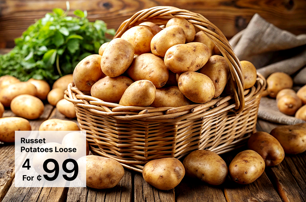 Russet Potatoes Loose