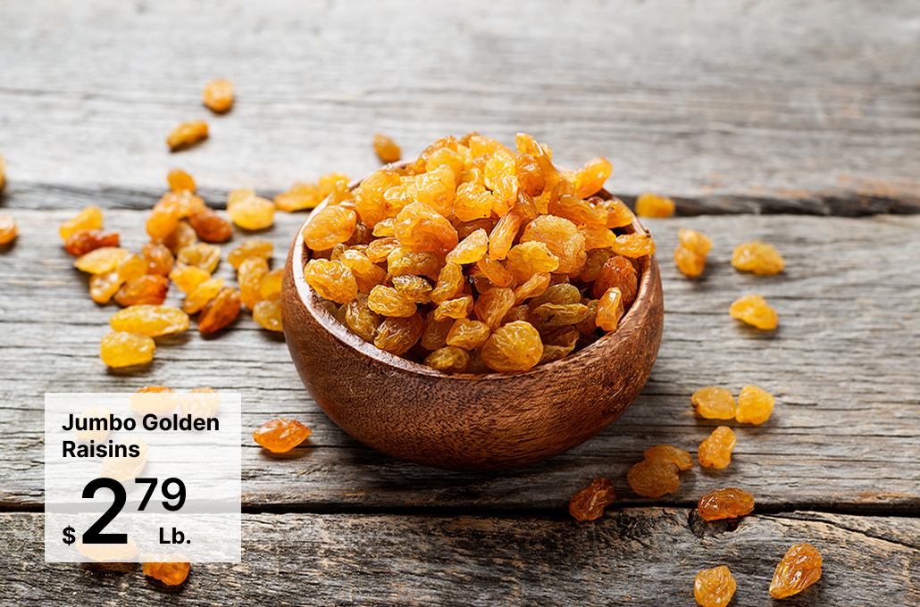 Jumbo Golden Raisins