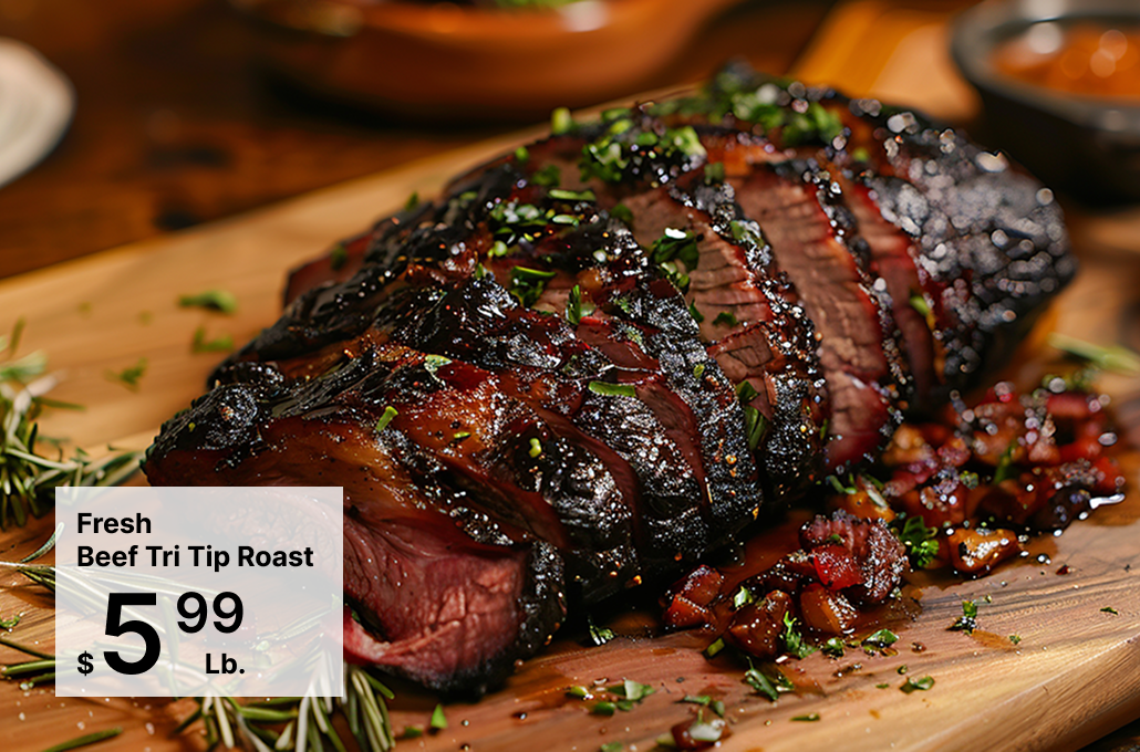 Fresh Beef Tri Tip Roast