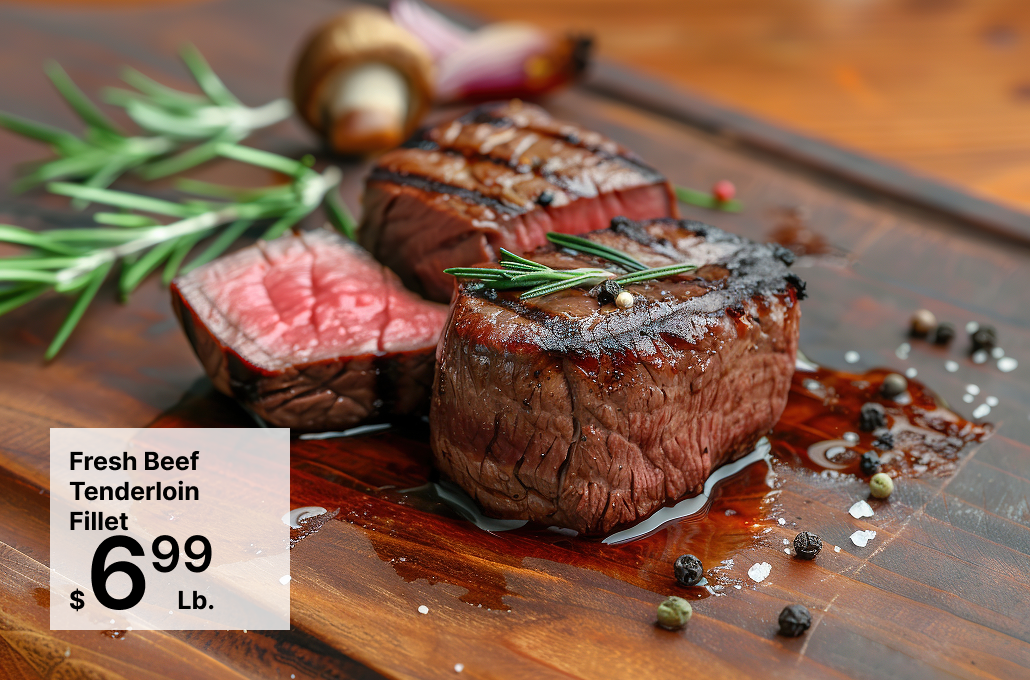 Fresh Beef Tenderloin Fillet 