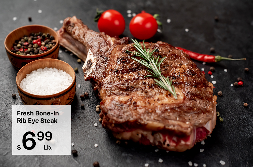 Fresh Bone-In Rib Eye 
