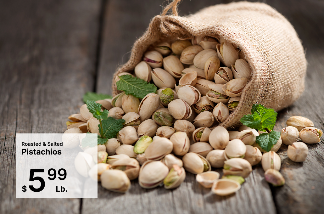 Roasted &amp; Salted PistachiosBulk