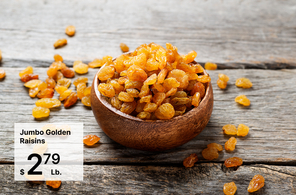 Jumbo Golden RaisensBulk