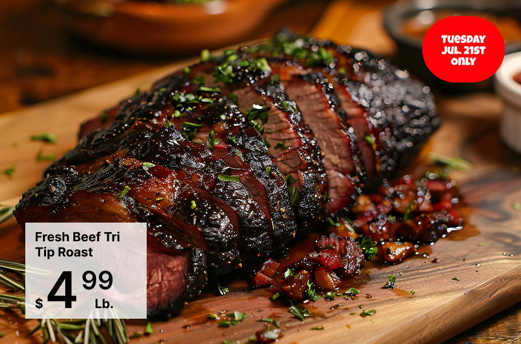 Fresh Beef Tri Tip Roast