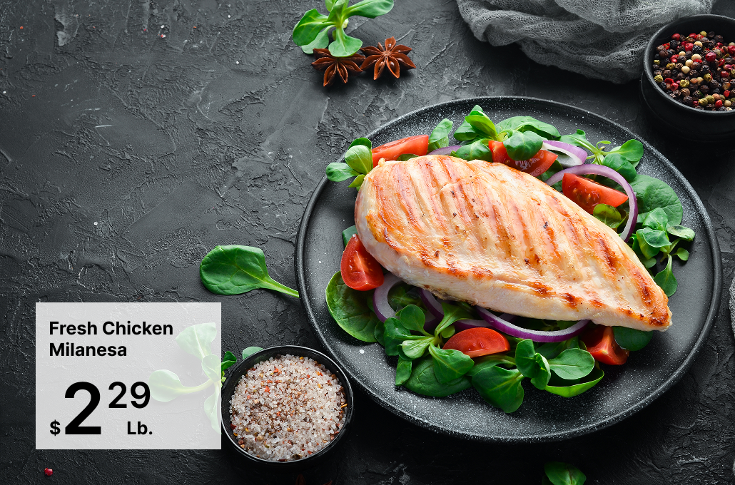 Fresh Chicken Milanesa