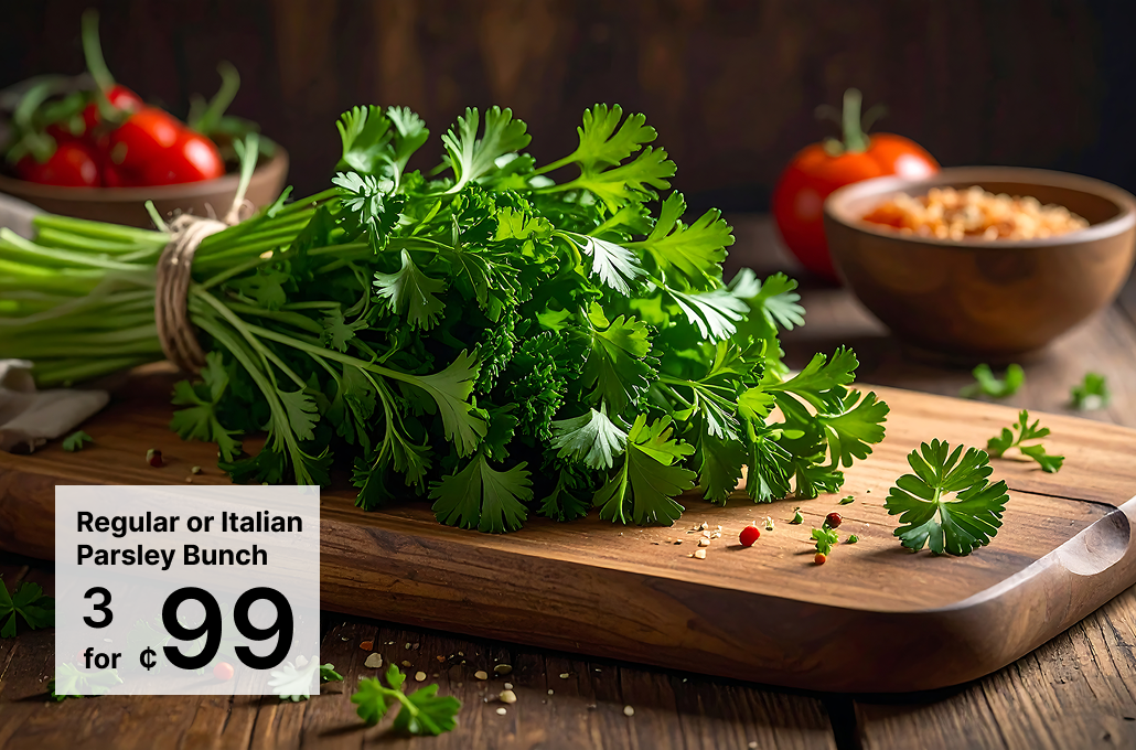 Regular or Italian Parsley Bunch