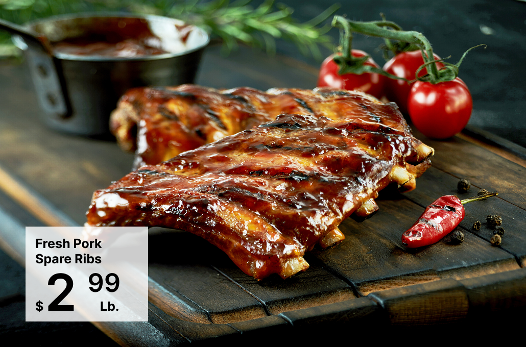 Fresh Pork spare Ribs