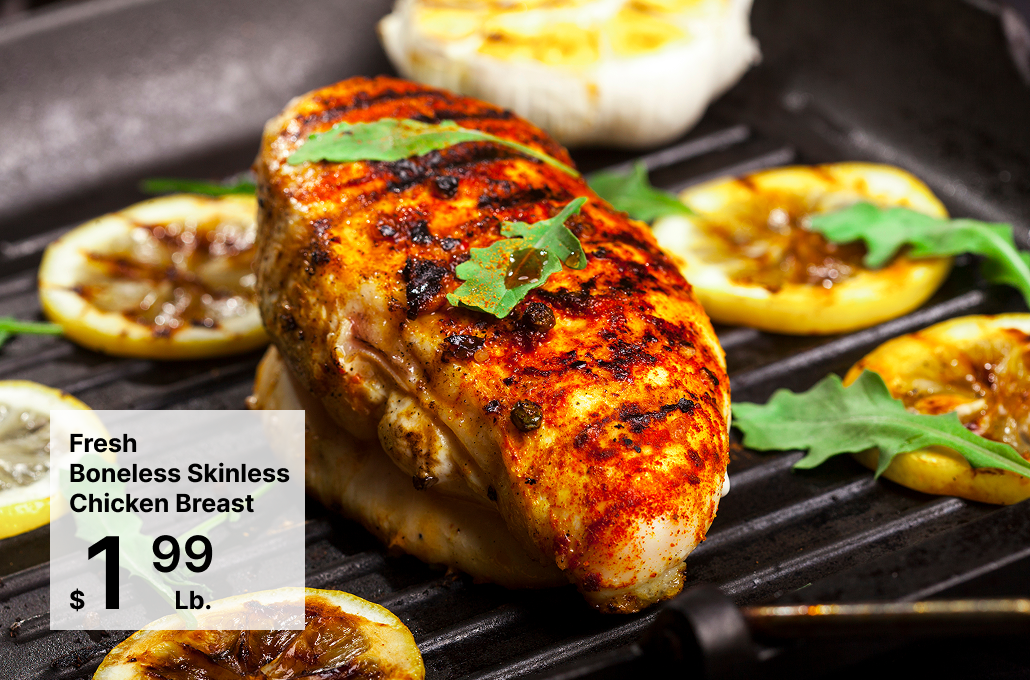 Fresh Boneless Skinless Chicken Breast