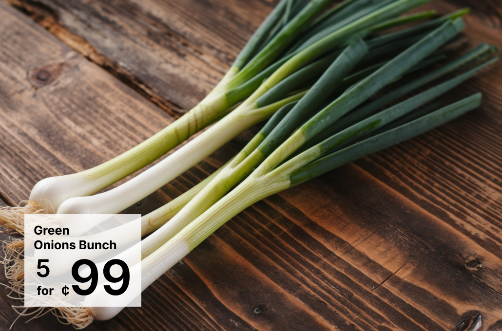 Green Onions Bunch