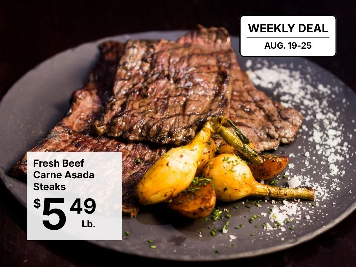Fresh Beef Carne Asada Steaks