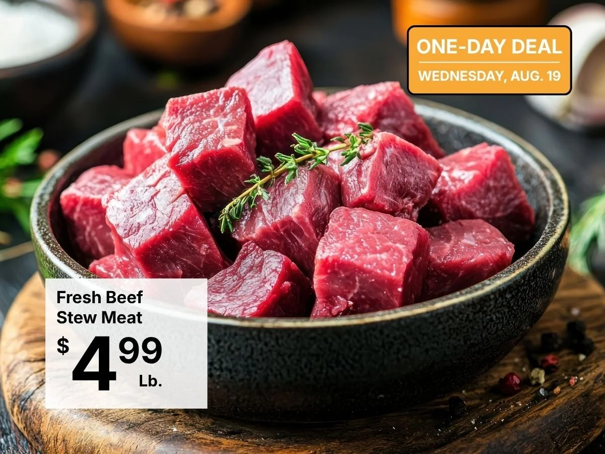 Fresh Beef Stew Meat