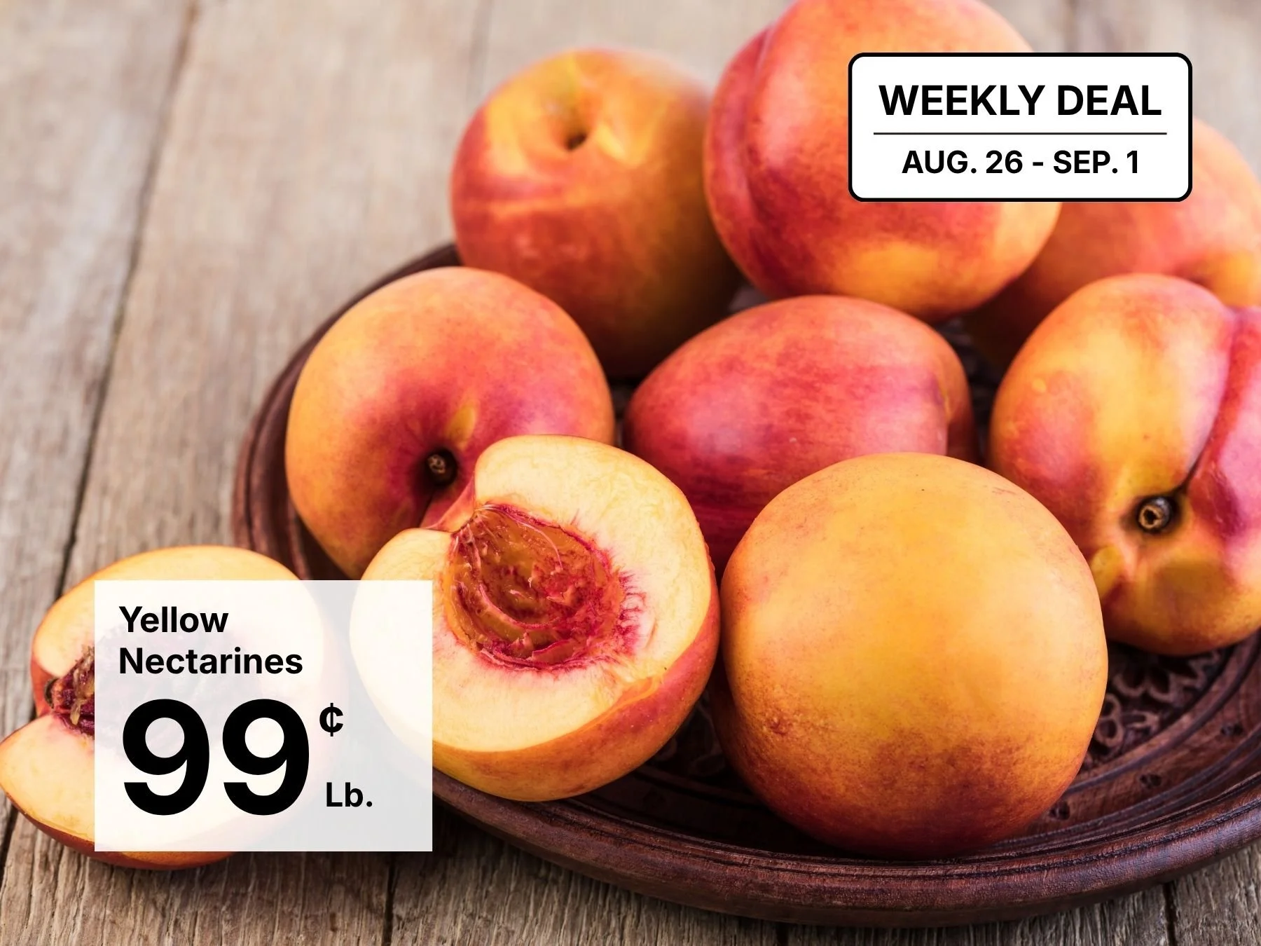 Yellow Nectarines