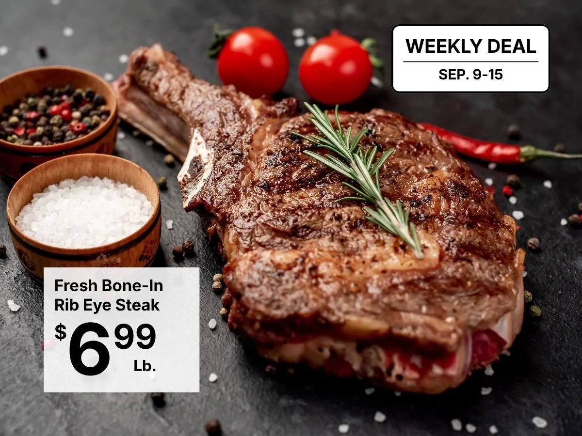 Fresh Bone-In Rib Eye Steak