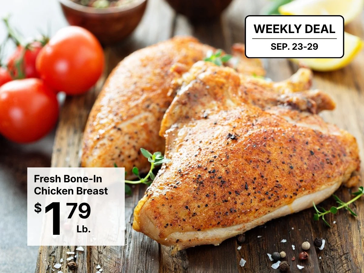Fresh Bone-In Chicken Breast