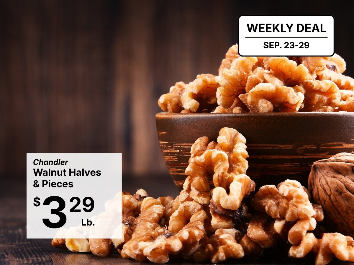 Chandler Walnut Halves &amp; Pieces