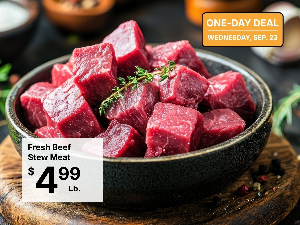 Fresh Beef Stew Meat