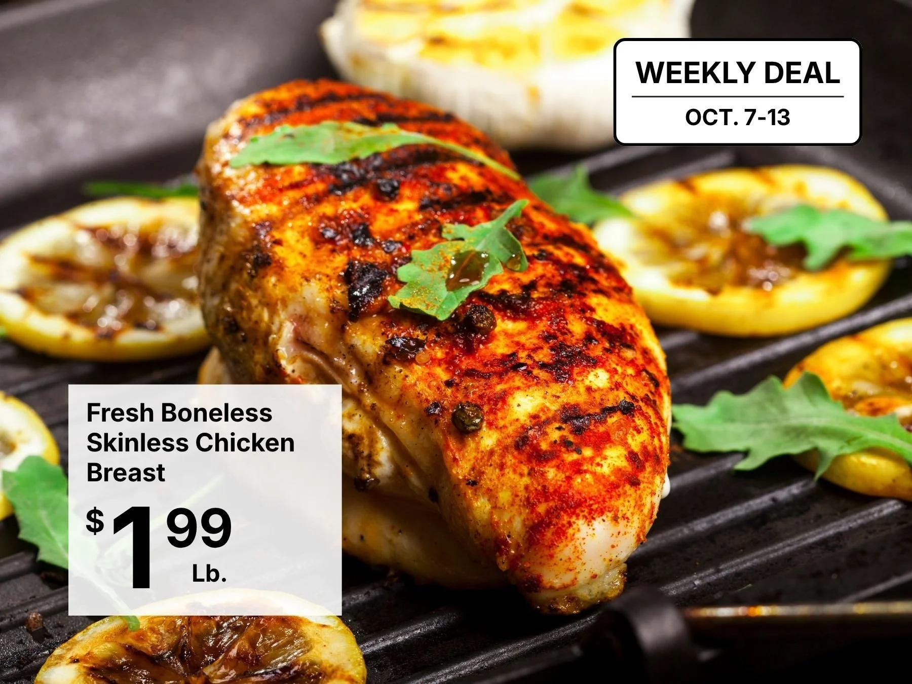 Fresh Boneless Skinless Chicken Breast
