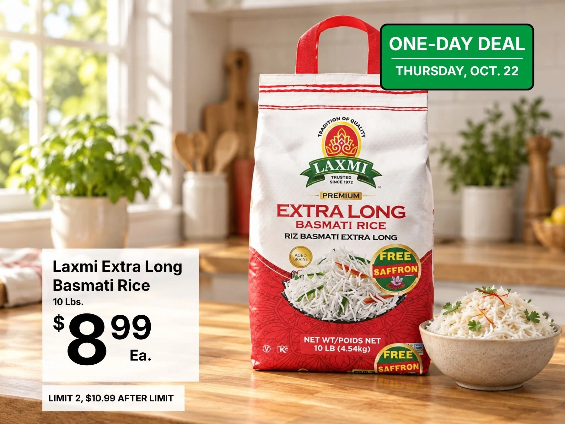 Laxmi Extra Long Basmati Rice