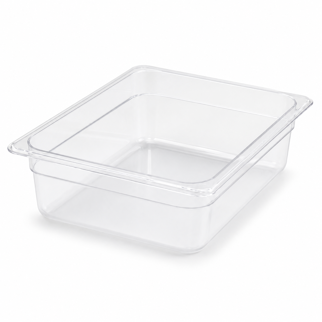 Winco SP7204 - Polycarbonate Food Pan, Half-Size - 3-1/2"