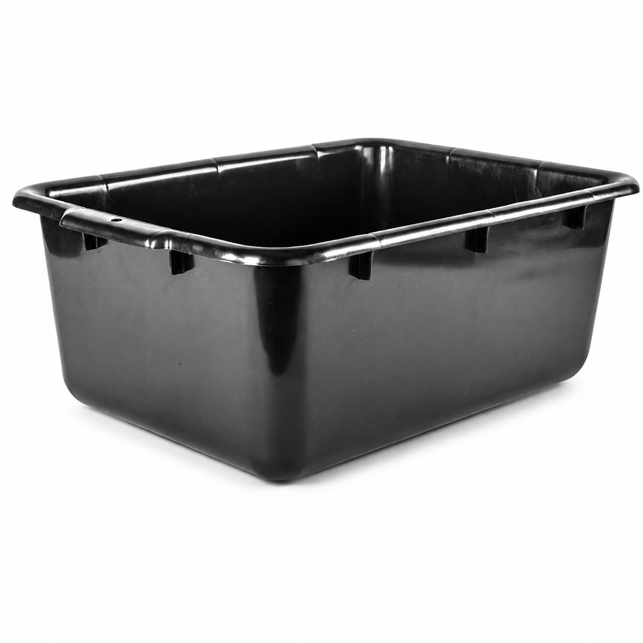 Concasse 7" Dish Box, Standard Weight, Black