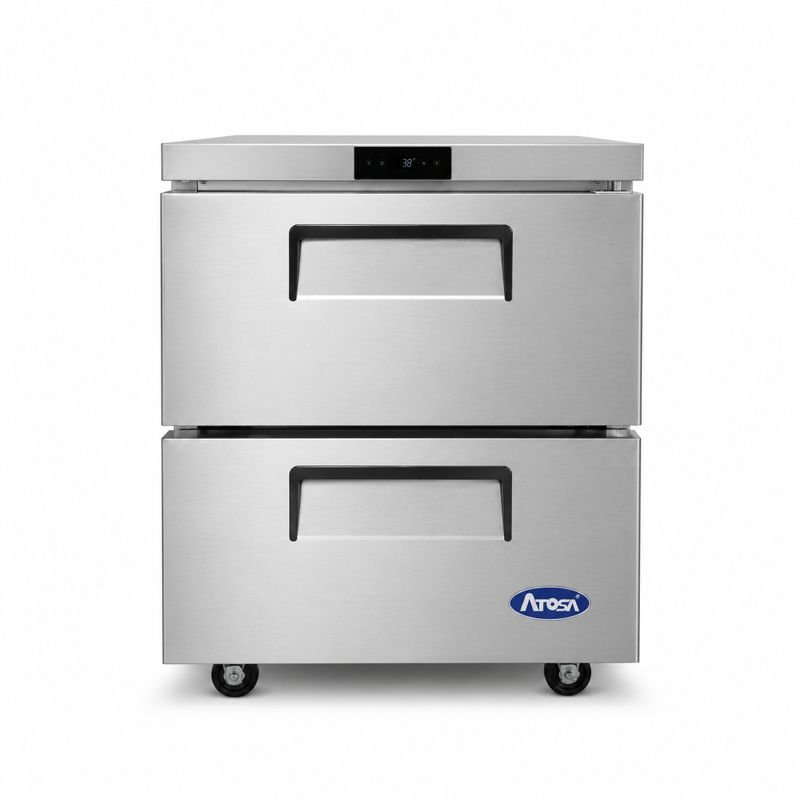 Atosa USA  27″ Two-Drawer Undercounter Refrigerator
