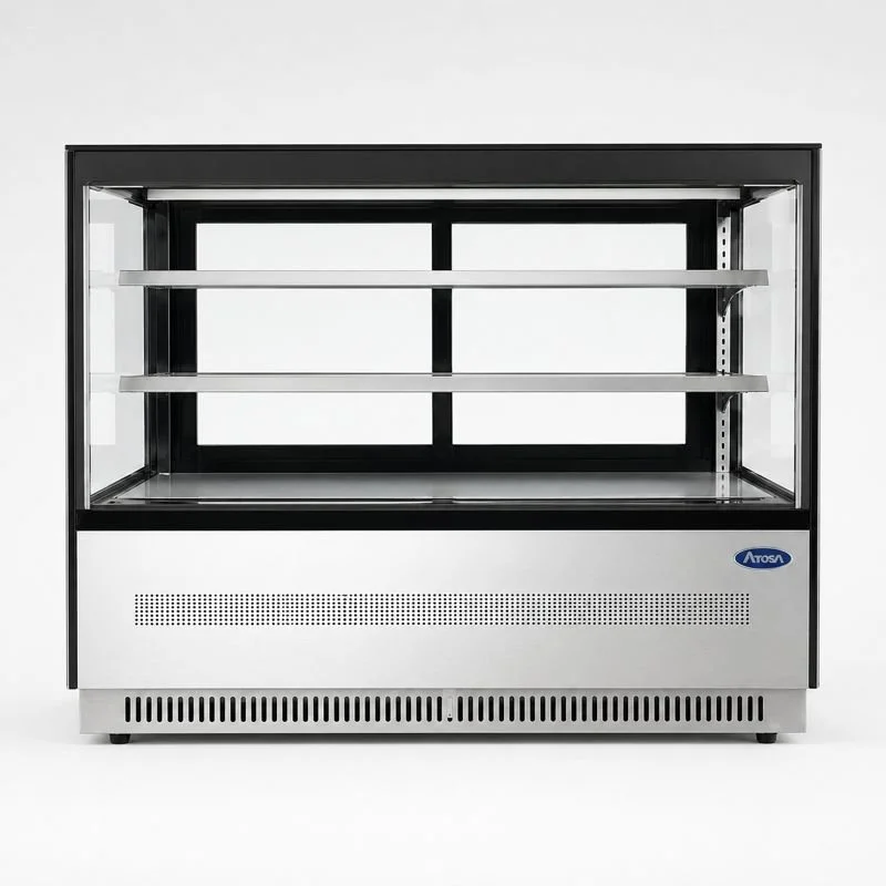 Atosa USA 60"  Floor Model Refrigerated Square Display Case