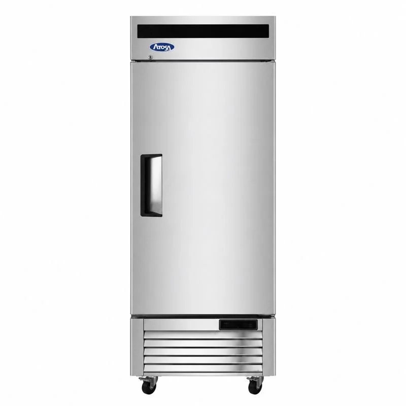 Atosa USA Bottom Mount One (1) Door Reach-in Refrigerator