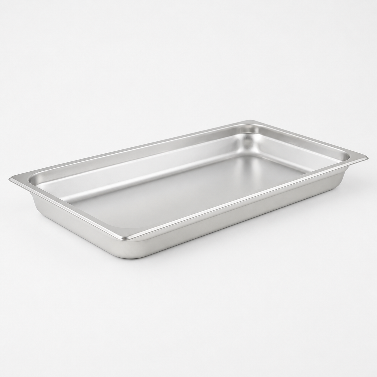 Winco Full Size Anti-Jam Steam Pan, 23 Gauge Stainless Steel